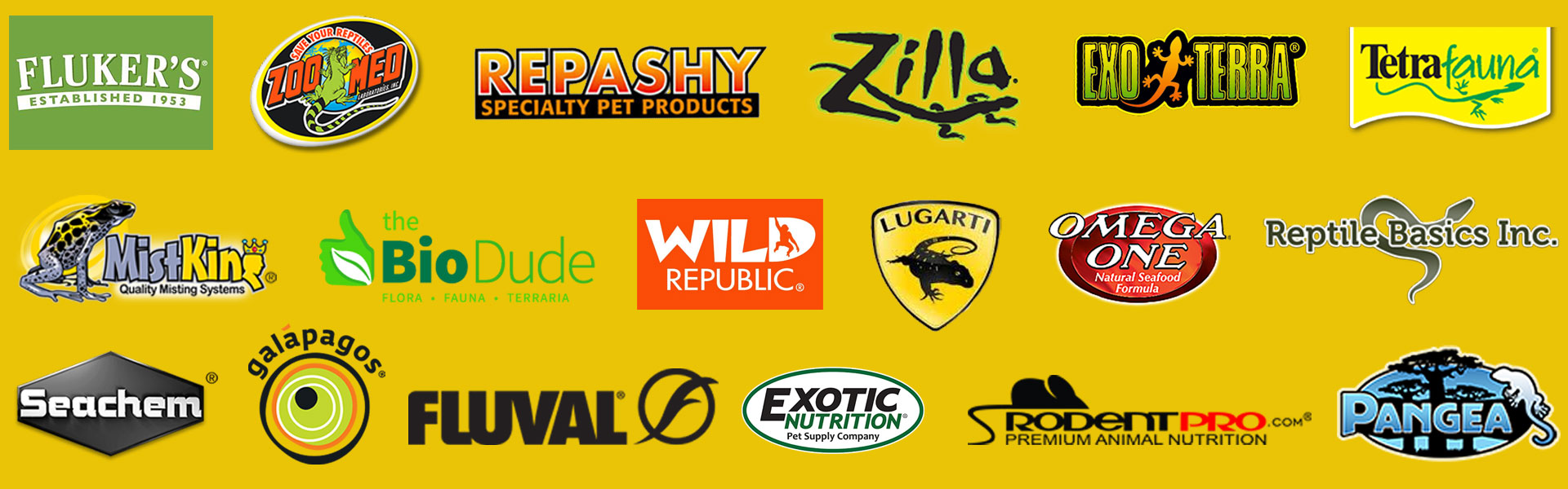 Exotic and Reptile Brands Available at Zoo Creatures